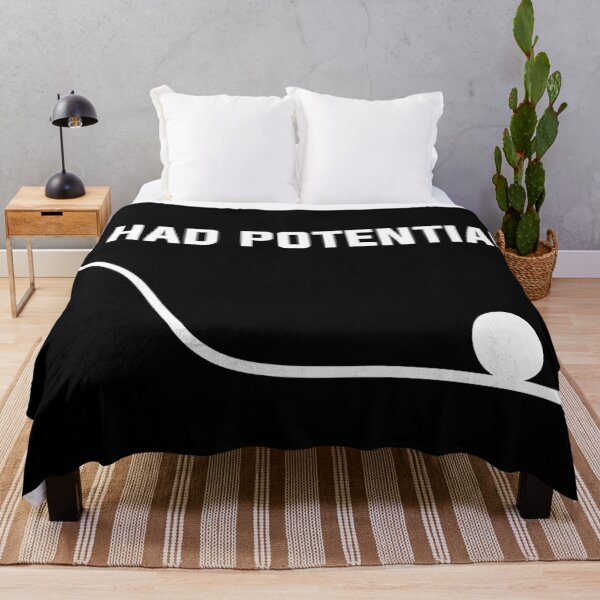 Item preview, I Had Potential - Sarcastic Quote designed and sold by Wolagno.