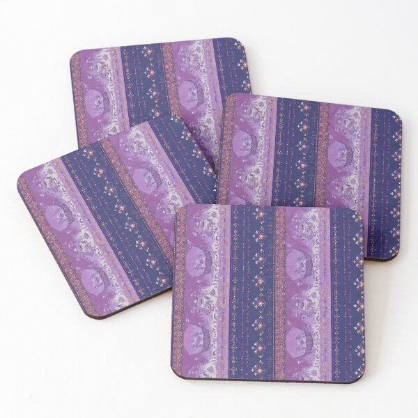 Item preview, Mystical Purple and Midnight Blue Arabian Border designed and sold by Cha-Tea.