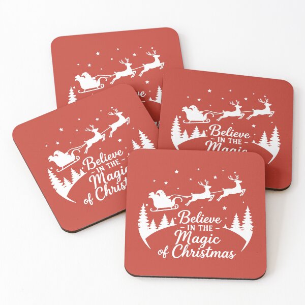 Item preview, Believe in the Magic of Christmas – Festive Holiday Art designed and sold by Tklezardesigns.