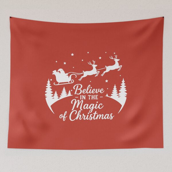 Item preview, Believe in the Magic of Christmas – Festive Holiday Art designed and sold by Tklezardesigns.