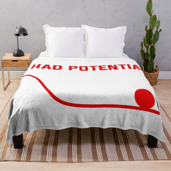 Item preview, I Had Potential - Sarcastic Quote designed and sold by Wolagno.