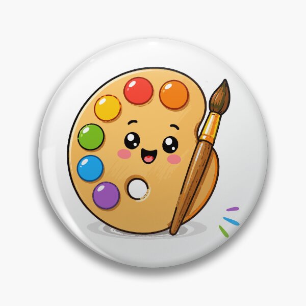 Item preview, Back to School Paint Palette T-Shirt & Sticker | Cute Kawaii Art Supplies Design | Teacher & Student Gift designed and sold by Sunday.Supply.