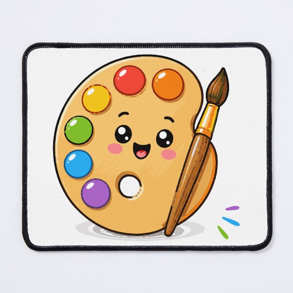 Item preview, Back to School Paint Palette T-Shirt & Sticker | Cute Kawaii Art Supplies Design | Teacher & Student Gift designed and sold by Sunday.Supply.