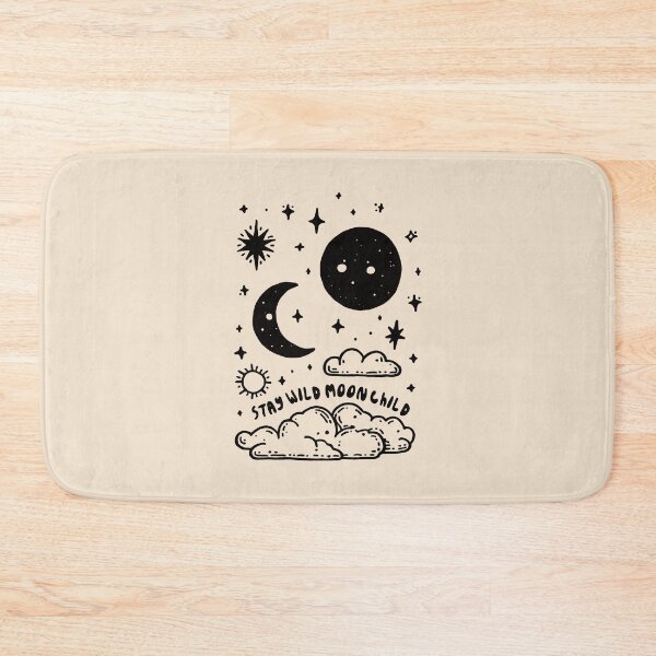 Item preview, Stay Wild Moonchild: Full Moon Witchy Halloween Art designed and sold by oneofthesedayys.