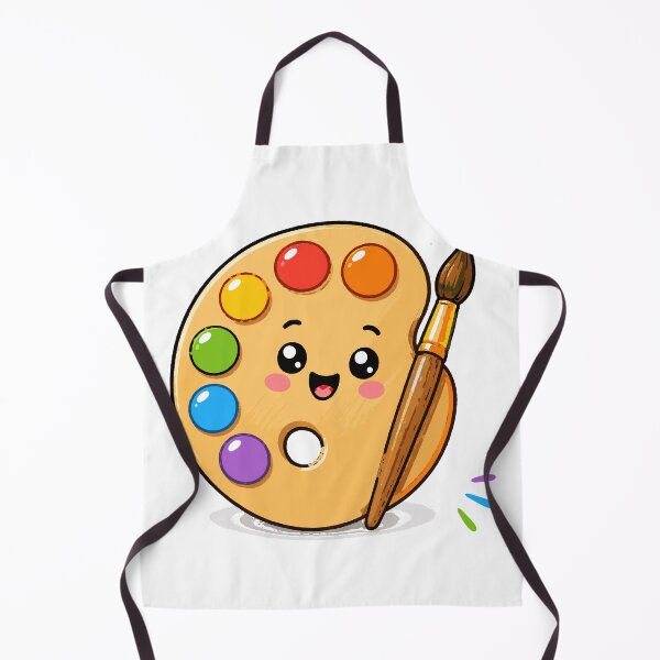 Item preview, Back to School Paint Palette T-Shirt & Sticker | Cute Kawaii Art Supplies Design | Teacher & Student Gift designed and sold by Sunday.Supply.