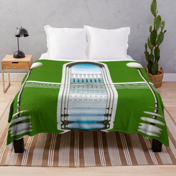Item preview, lamps and arch in a geometric urban green wall designed and sold by mister-john.