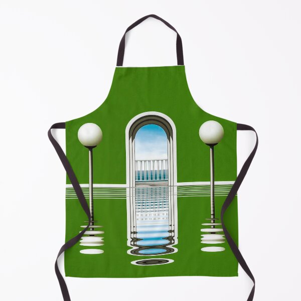 Item preview, lamps and arch in a geometric urban green wall designed and sold by mister-john.