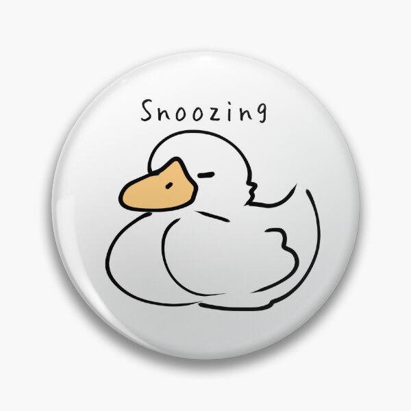 Item preview, Snoozing Duck designed and sold by ØBSTRUCT.ION.