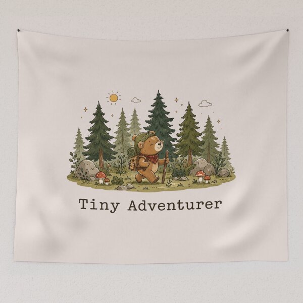 Item preview, Forest Baby, Tiny Adventurer, Natural designed and sold by Quiajia.