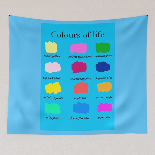 Item preview, Colours of life - Blue designed and sold by MMysteryArtist.