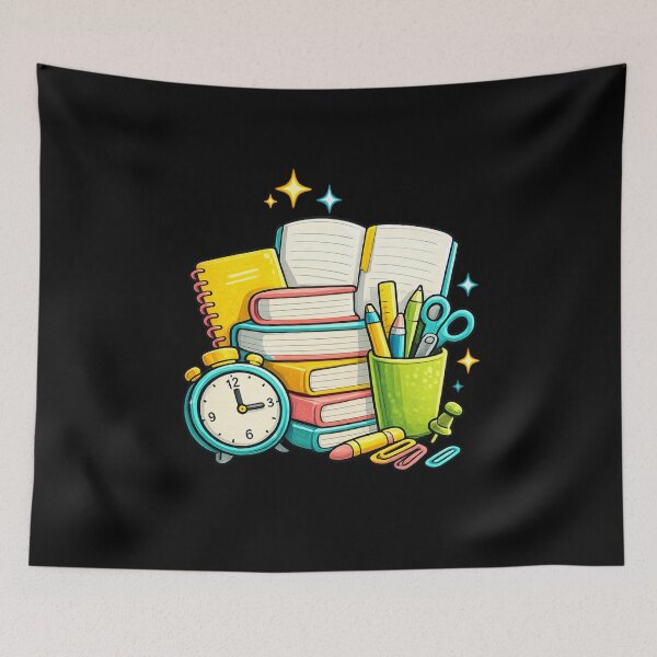 Item preview, Teacher School Supplies Gift Classroom Art designed and sold by Corvoria.