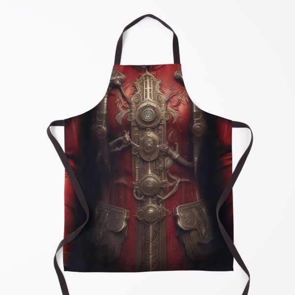 Item preview, Red Steampunk Armor designed and sold by JenchiDesigns.