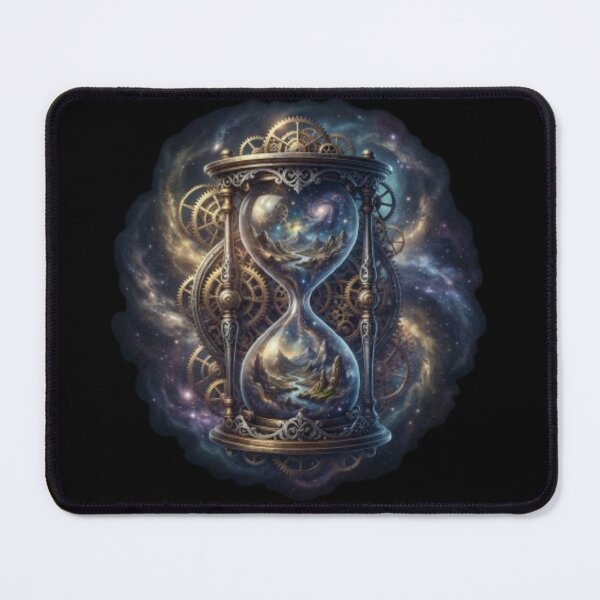 Item preview, Cosmic Hourglass and Galaxy Time Concept Art designed and sold by DailySparks.