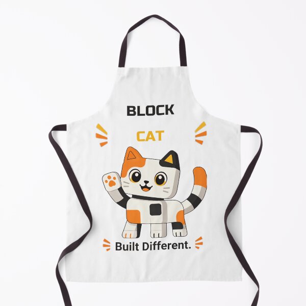Item preview, Block Cat – Cute Geometric Cat designed and sold by DailyTrendFinds.