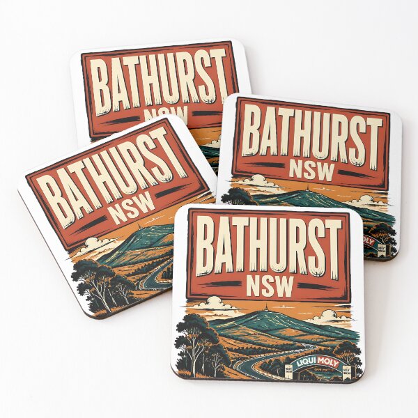 Artikelvorschau, Vintage-Reiseposter aus Bathurst, New South Wales, Australien entworfen und verkauft von TravelersGems.