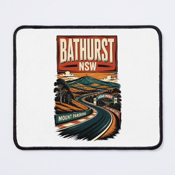Item preview, Bathurst New South Wales Australia Vintage Travel Poster designed and sold by TravelersGems.
