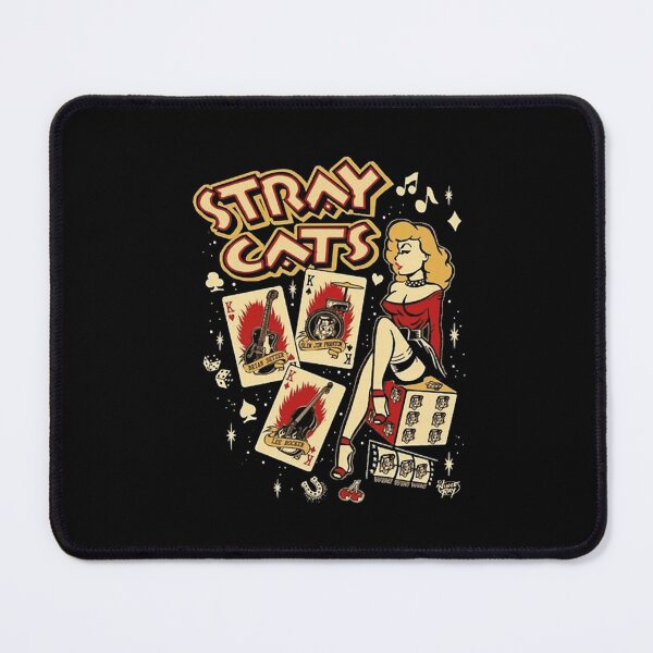 Item preview, Stray cats band rock designed and sold by Neonmorgan.