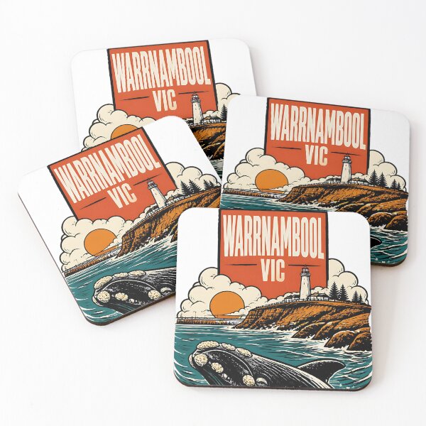 Item preview, Warrnambool Victoria Australia Vintage Travel Poster designed and sold by TravelersGems.