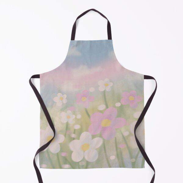 Item preview, Pastel Cosmos Flower Field Under Soft Sky designed and sold by BuckaBaby.