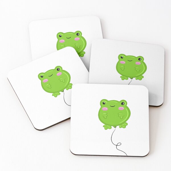 Item preview, Cheerful Green Frog Balloon Friend designed and sold by lilybaker3389.
