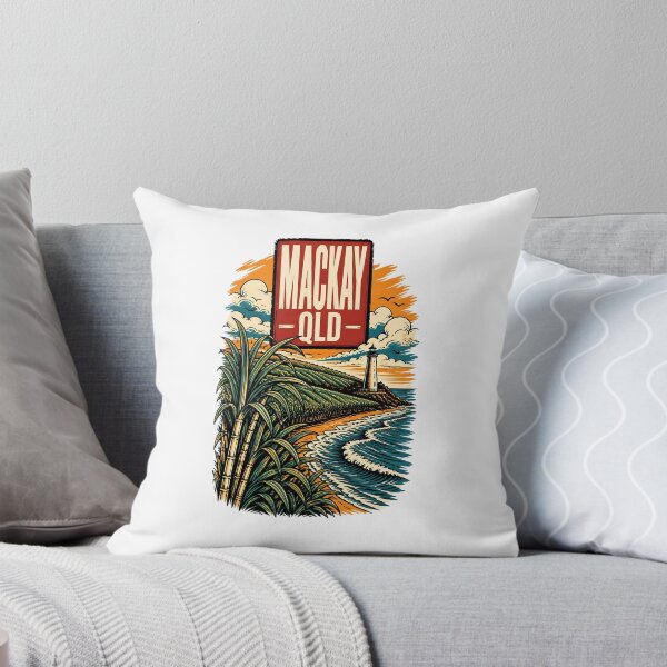 Item preview, Mackay Queensland Australia Vintage Travel Poster designed and sold by TravelersGems.