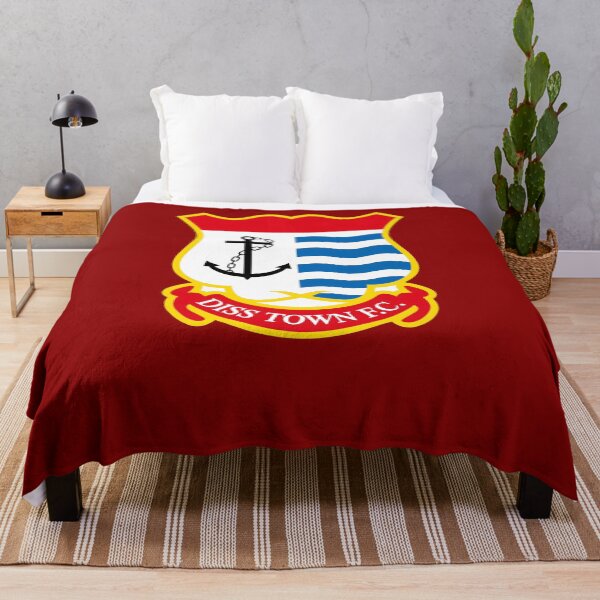 Item preview, Diss Town FC Logo | English Football Club Crest | England Soccer Design designed and sold by ShabanMerch.