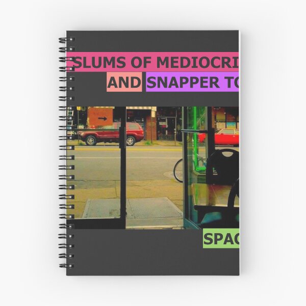 Item preview, The Slums of Mediocrity, Snapper Tones "Spacing" cover art designed and sold by Araible Designs.