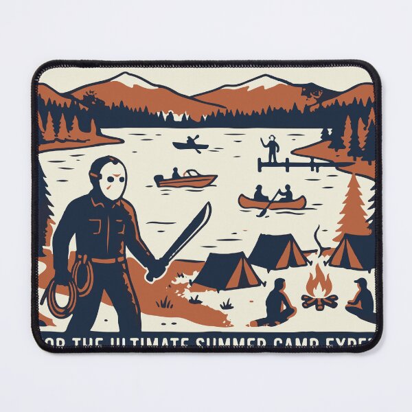 Item preview, Ultimate Summer Camp Experience Vintage Horror Poster designed and sold by Brexmore3.