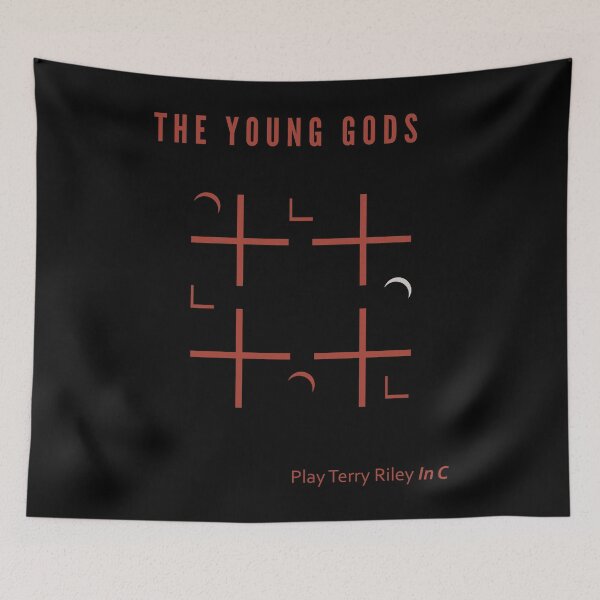 Item preview, The Young Gods – Play Terry Riley In C | Minimal Experimental Rock Design designed and sold by THE MODA STEREO.
