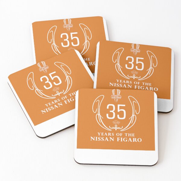 Item preview, Nissan Figaro 35 Year Anniversary Crest Classic designed and sold by MalachiCarno.