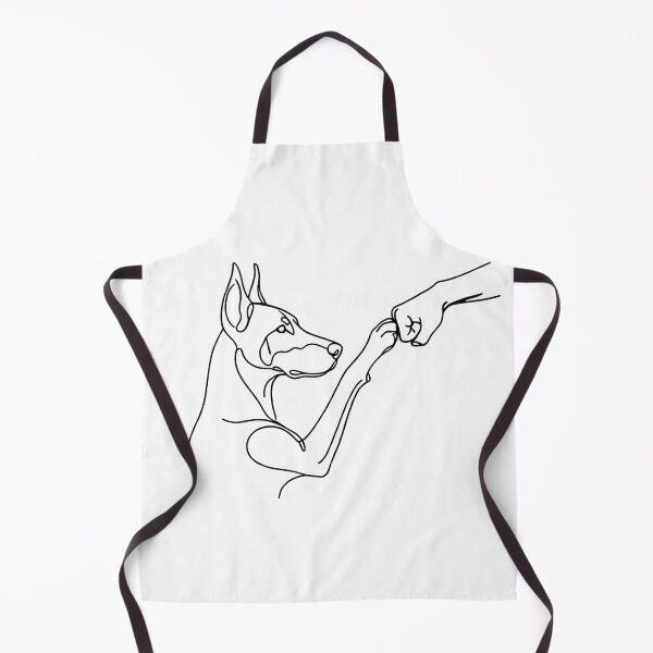 Item preview, Paw & Fist Bump Dog Lover Tee – Doberman Owner Friendship designed and sold by CanvasKitchen.