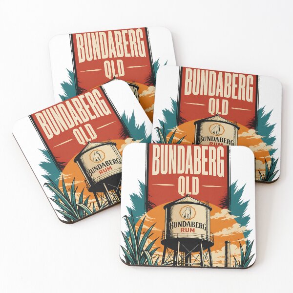 Item preview, Bundaberg Queensland Australia Vintage Travel Poster designed and sold by TravelersGems.