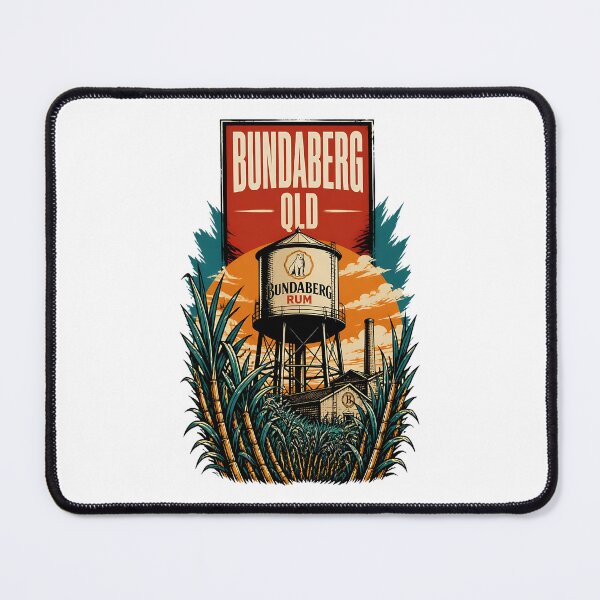 Item preview, Bundaberg Queensland Australia Vintage Travel Poster designed and sold by TravelersGems.