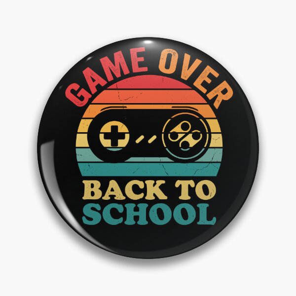 Item preview, Game Over Back To School Student Gamer Funny School Life designed and sold by Doodleoub.