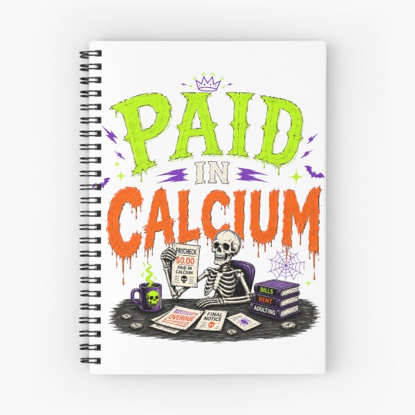 Item preview, PAID IN CALCIUM designed and sold by OskarTrendz.