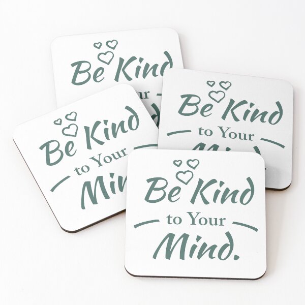 Item preview, Be Kind To Your Mind Aesthetic Mental Health Tree Typography designed and sold by Akkhay.