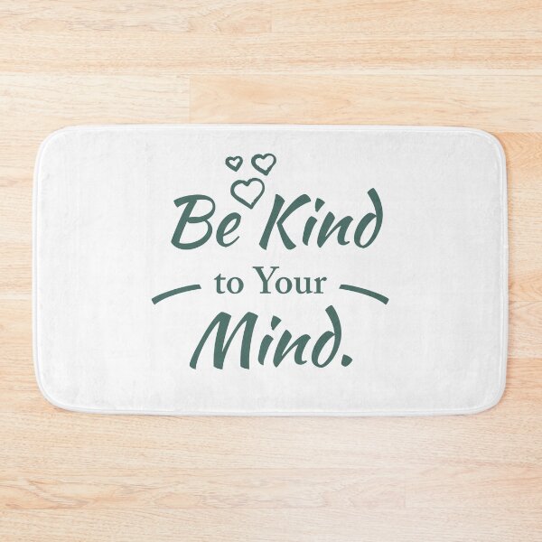 Item preview, Be Kind To Your Mind Aesthetic Mental Health Tree Typography designed and sold by Akkhay.