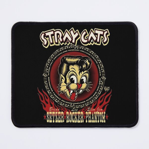 Item preview, Stray cats rockabilly designed and sold by Neonmorgan.