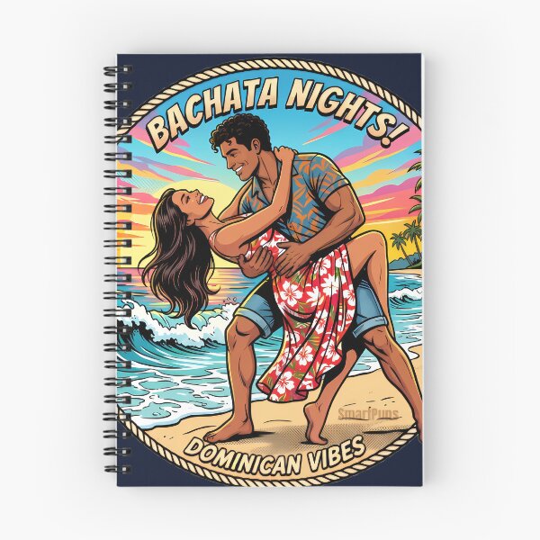 Item preview, Bachata Nights Dominican Vibes – Retro 1980s Pop Art Dance Couple, Vintage Tropical Beach Sunset Circle, Sensual Latin Dancers Graphic Sticker designed and sold by SmartPuns.