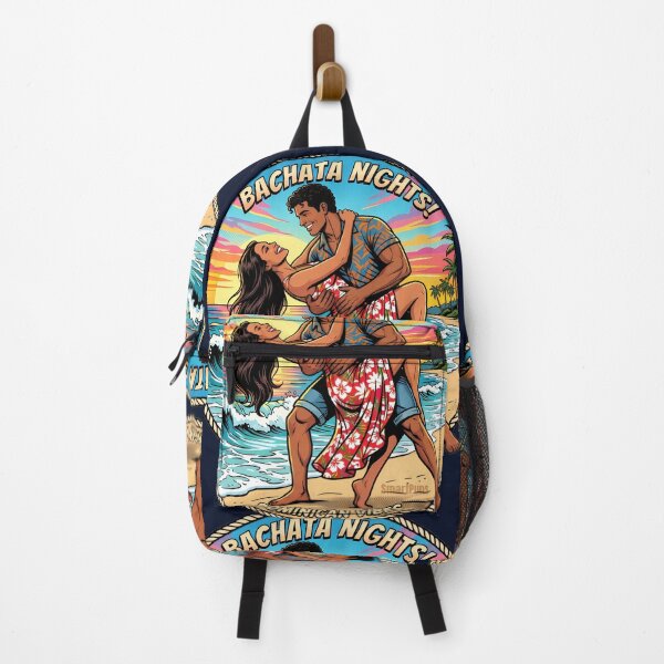 Item preview, Bachata Nights Dominican Vibes – Retro 1980s Pop Art Dance Couple, Vintage Tropical Beach Sunset Circle, Sensual Latin Dancers Graphic Sticker designed and sold by SmartPuns.