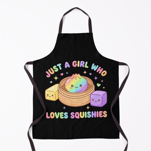 Item preview, Just A Girl Who Loves Squishies Kawaii Collector Hobby designed and sold by Doodleoub.