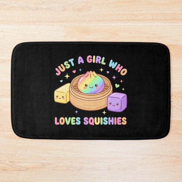 Item preview, Just A Girl Who Loves Squishies Kawaii Collector Hobby designed and sold by Doodleoub.