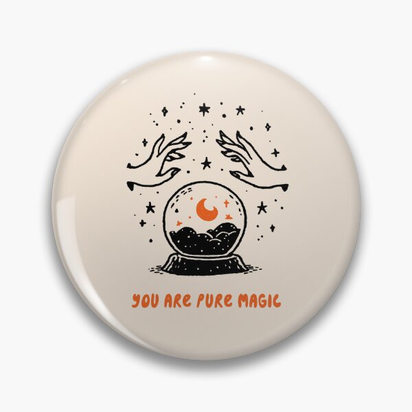 Item preview, You Are Pure Magic: Crystal Ball Witchy Halloween Art designed and sold by oneofthesedayys.