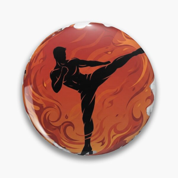 Item preview, Firebending Style Martial Arts Silhouette designed and sold by Fashion Verse.