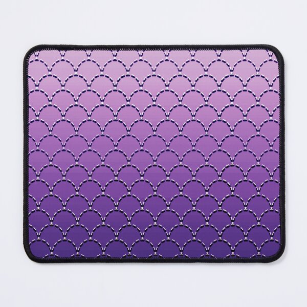 Item preview, Sashiko Fishscale Violet designed and sold by Nina May Designs.