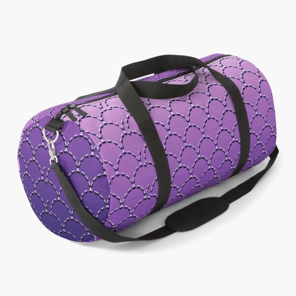Item preview, Sashiko Fishscale Violet designed and sold by Nina May Designs.