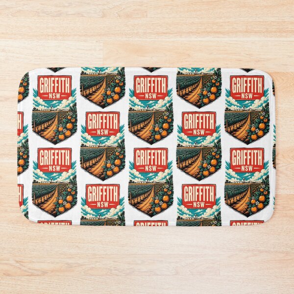 Item preview, Griffith New South Wales Australia Vintage Travel Poster designed and sold by TravelersGems.