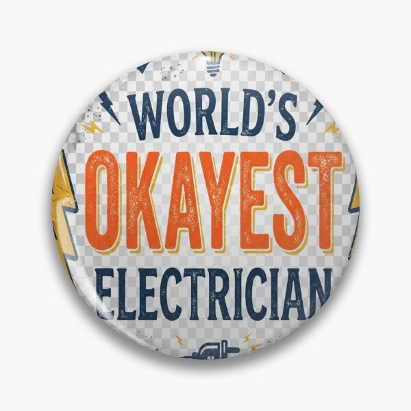 Item preview, World's Okayest Electrician Funny Electrical Worker Gift designed and sold by startyourarts.