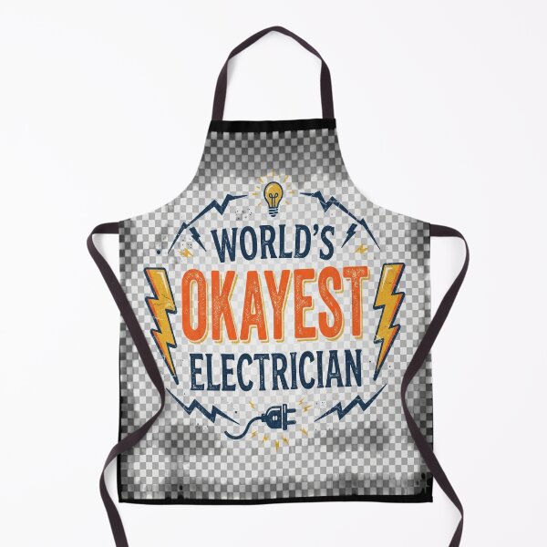 Item preview, World's Okayest Electrician Funny Electrical Worker Gift designed and sold by startyourarts.