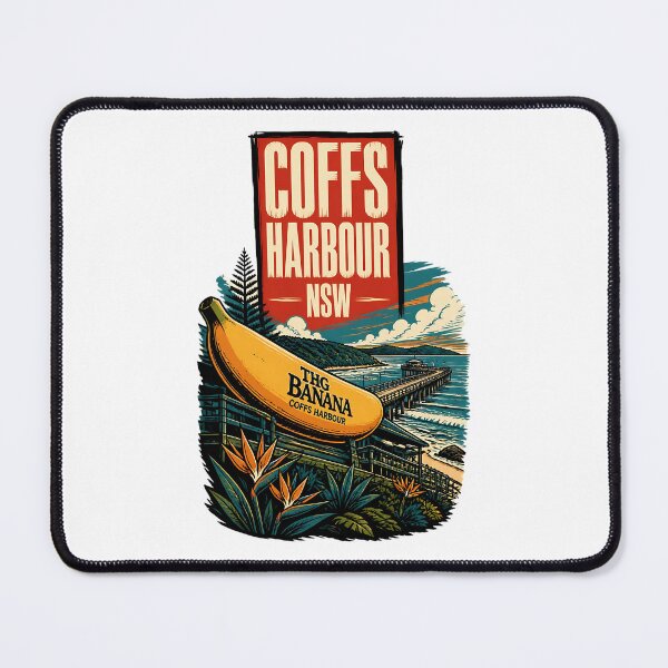 Item preview, Coffs Harbour New South Wales Australia Vintage Travel Poster designed and sold by TravelersGems.